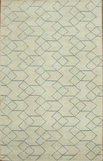 Trellis Moroccan Oriental Area Rug 5x8