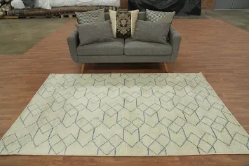 Trellis Moroccan Oriental Area Rug 5x8