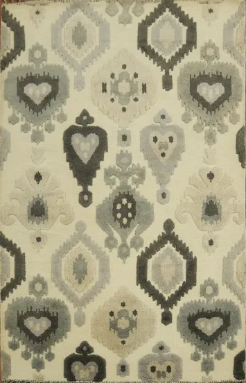 Geometric Moroccan Oriental Area Rug 5x8