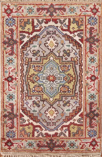 Gray Heriz Serapi Oriental Rug 2x3