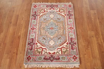 Geometric Heriz Serapi Oriental Rug 2x3