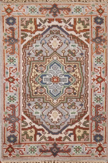 Geometric Heriz Serapi Oriental Rug 2x3