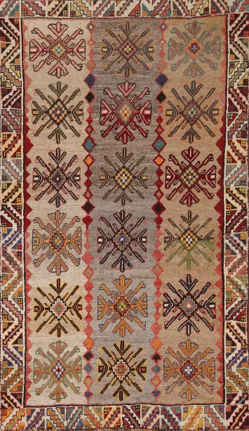 Geometric Shiraz Persian Rug 4x7