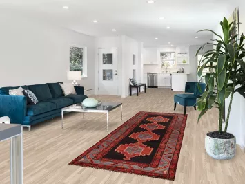 Geometric Hamedan Persian Runner Rug 3x10