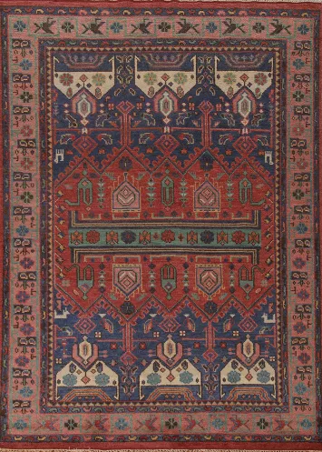 Geometric Sirjan Oriental Area Rug 8x10