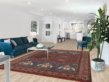 Geometric Sirjan Living Room Rug 8x10