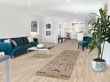 All-Over Kazak Indian Runner Rug 3x10