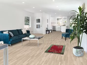 Vegetable Dye Art Deco Chinese Rug 2x4