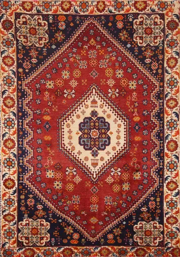 Geometric Shiraz Persian Rug 3x5
