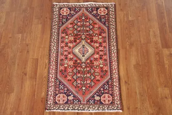 Handmade Wool Abadeh Persian Rug 2x3
