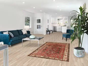 Antique Qashqai Persian Rug 4x7