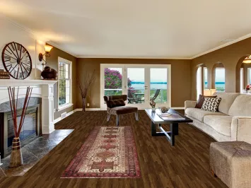 Geometric Heriz Persian Runner Rug 3x11