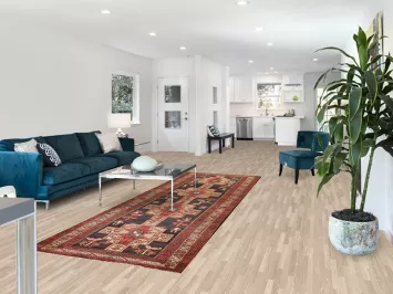 Navy Blue Ardebil Persian Runner Rug 4x11