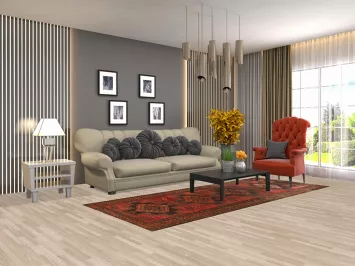 Vintage Hamedan Persian Runner Rug 4x9