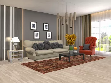 Animal Pictorial Meshkin Persian Runner Rug 4x11