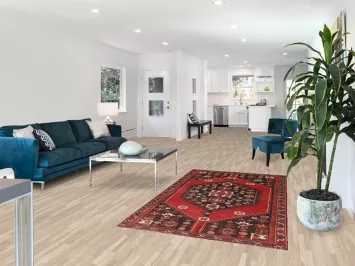 Vintage Wool Hamedan Persian Rug 4x7