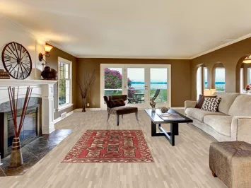 Antique Wool Lori Persian Rug 4x7