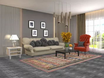 Vegetable Dye Kilim Qashqai Persian Area Rug 5x10