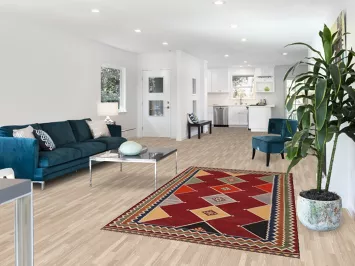 Vegetable Dye Kilim Qashqai Persian Rug 5x8