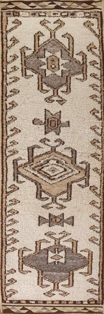 Geometric Anatolian Turkish Natural Dye Rug 3x12