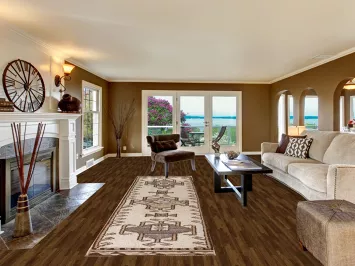 Geometric Anatolian Turkish Natural Dye Rug 3x12