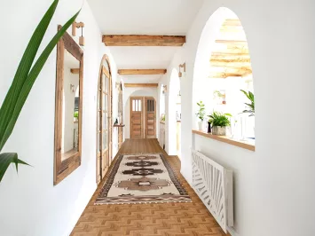 Natural Dye Anatolian Oriental Runner Rug 3x12