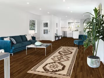 Natural Dye Anatolian Turkish Runner Rug 3x11