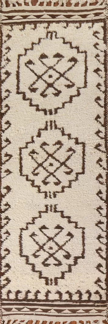 Turkish Anatolian Natural Dye Runner Rug 3x12