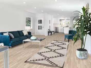 Ivory Wool Anatolian Turkish Runner Rug 3x11