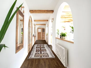 Natural Dye Anatolian Oriental Runner Rug 3x12