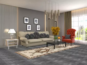 Vegetable Dye Anatolian Turkish Runner Rug 3x10