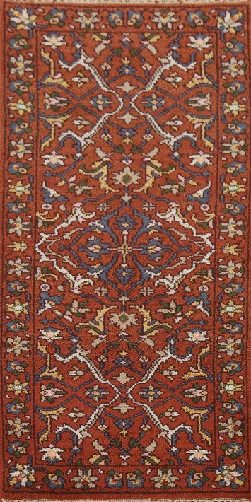 Geometric Oushak Oriental Rug 3x6