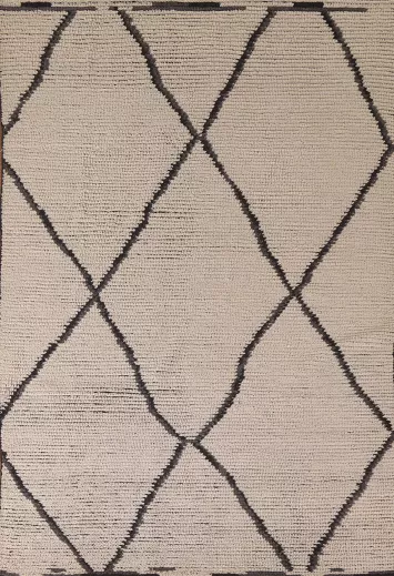 Moroccan Living Room Area Rug 6x9