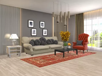 Tribal Wool Meshkin Persian Runner Rug 4x10