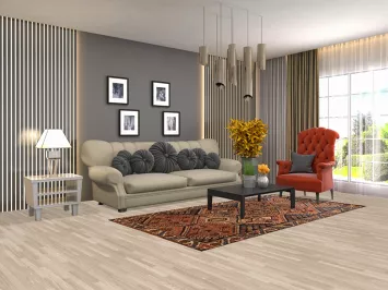 Tribal Wool Qashqai Persian Rug 4x8