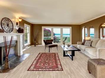 Vintage Floral Lilian Persian Runner Rug 4x10