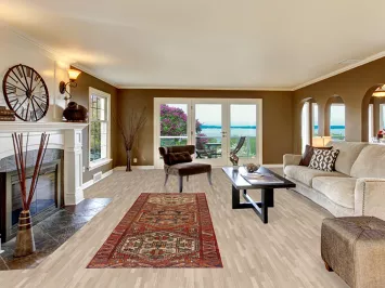 Geometric Hamedan Persian Runner Rug 4x11