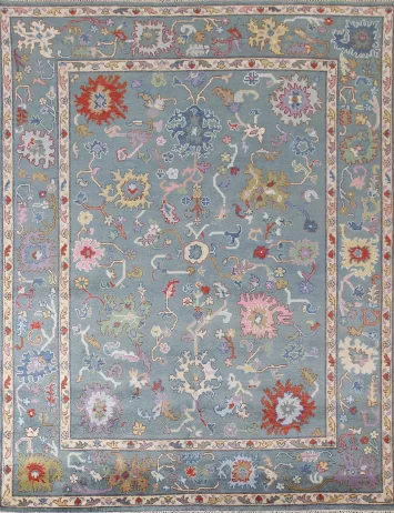 All-Over Oushak Oriental Area Rug 8x10