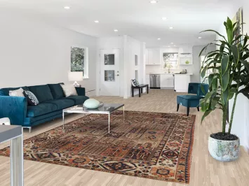 Garden Design Bakhtiari Persian Area Rug 7x10