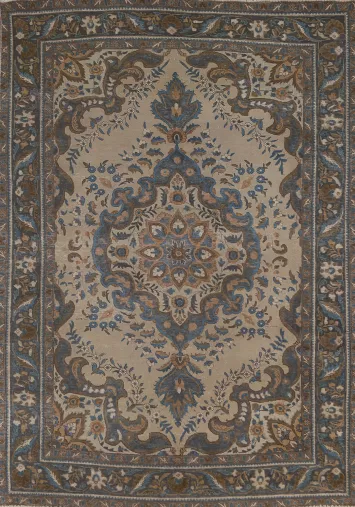 Handmade Tabriz Persian Area Rug 6x9