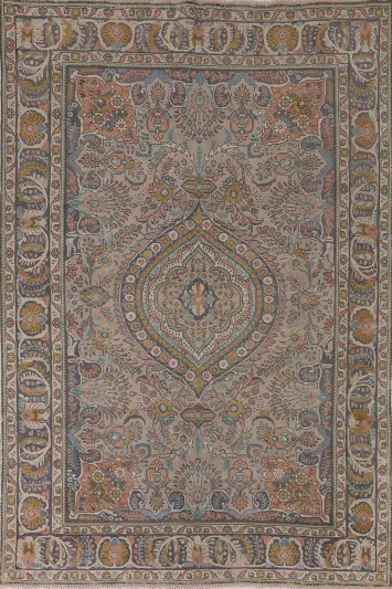 Handmade Tabriz Persian Area Rug 7x10