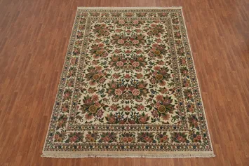 All-Over Floral Aubusson Chinese Area Rug 9x12