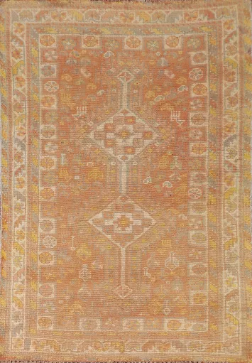 Tribal Geometric Shiraz Persian Rug 4x6