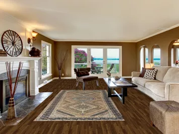 Geometric Bakhtiari Persian Living Room Rug 5x10