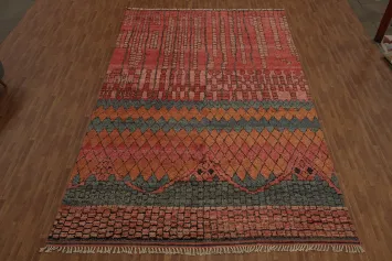 Traditional Moroccan Large Rug 11x19 Perfect for Eclectic Interiors