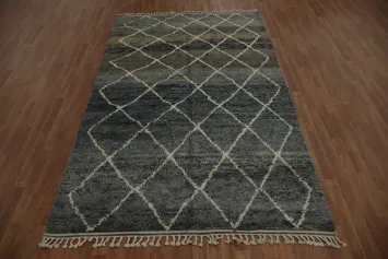 Mystical Moroccan Area Rug 6x10 Enhancing Interior Spaces with Texture