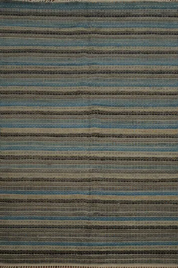 Striped Moroccan Oriental Area Rug 8x11