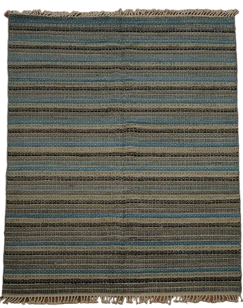 Striped Moroccan Oriental Area Rug 8x11