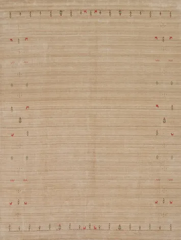 Tribal Wool Gabbeh Oriental Area Rug 8x10