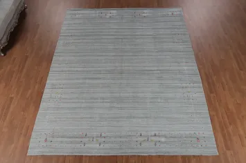 Handmade Gabbeh Indian Area Rug 9x12